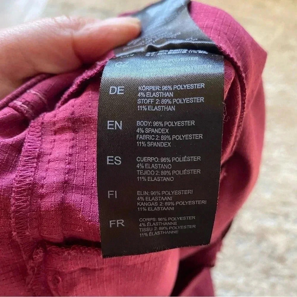 Kuhl Strattus Shorts Claret Athletic Hiking Active Outdoors: 10 - Picture 9 of 12